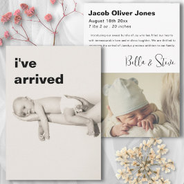 Modern text jag har fått fotoutsägning Baby Meddelande