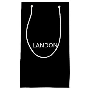 Modern textredigerbar   Svart & Vit