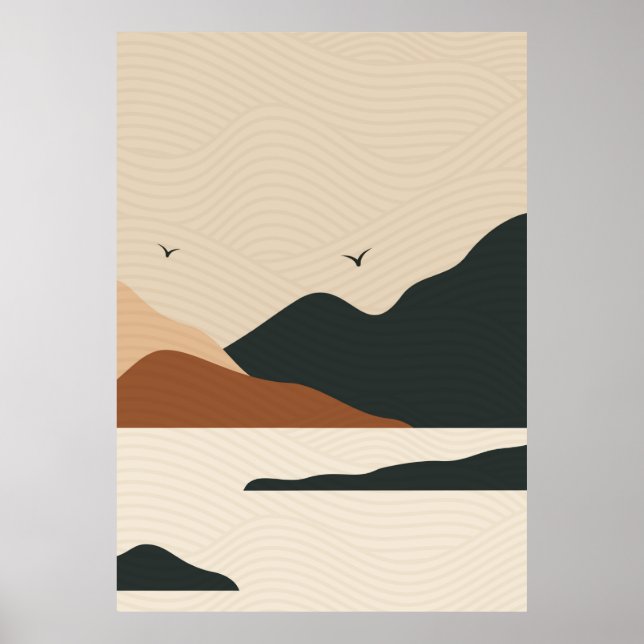 Modern texturerad bakgrund poster (Framsidan)