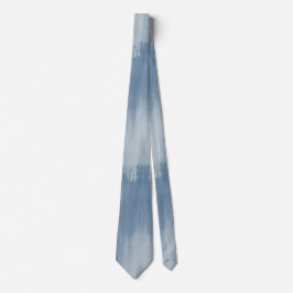 Modern Texturerad Denim Neck Tie Slips