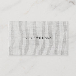 Modern Texturerad ekologisk Professionell i Mönste Visitkort