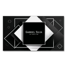 Modern texturerad geometrisk svart och vit