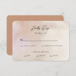 Modern texturerad minimalistisk OSA-hölje Inbjudningar