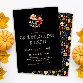 Modern Thanksgiving - Elegant - vänskaplig inmatni Inbjudningar