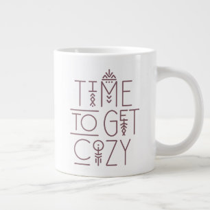 Modern tid för Mysigt design Jumbo Mugg