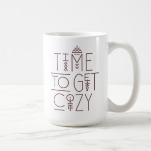 Modern tid för Mysigt design Kaffemugg