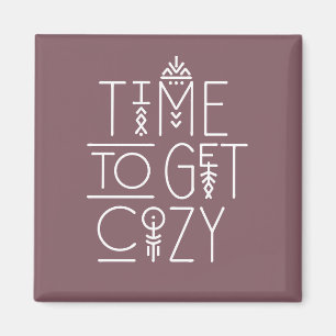 Modern tid för Mysigt design Magnet