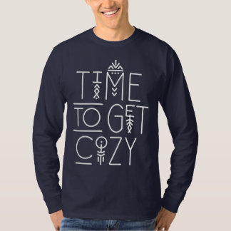 Modern tid för Mysigt design T Shirt