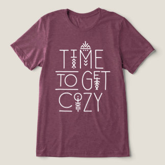 Modern tid för Mysigt design T Shirt