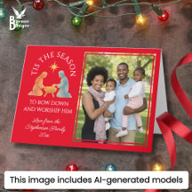 Modern TIS ÄR ÅRSTIDEN Familjefoto jul