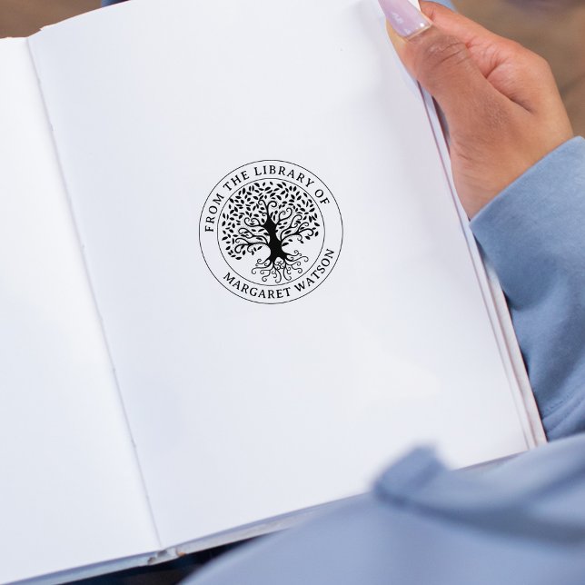 Modern Träd Des Liv, Rund Från Biblioteket Av Stämpel (Skapare uppladdad)