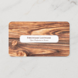 Modern träd inredingsdesign elegant vit visitkort