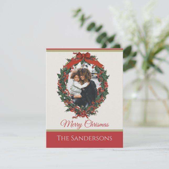 Modern traditionell Helgdag-fotoutandag jul (Stående Fram)