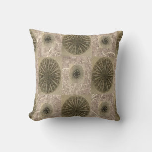 Modern träintarsia geometrisk sömlös mönster 2 kudde