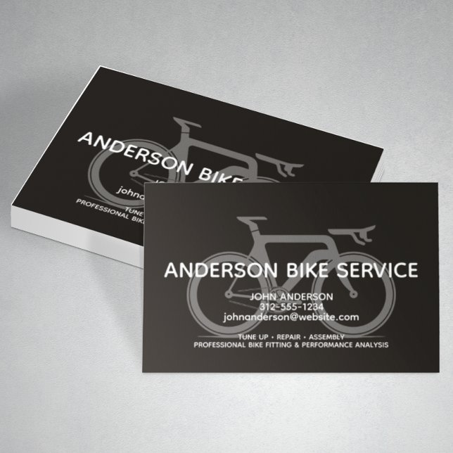 Modern Tränar för bike Reparation av idrott Visitkort (Skapare uppladdad)