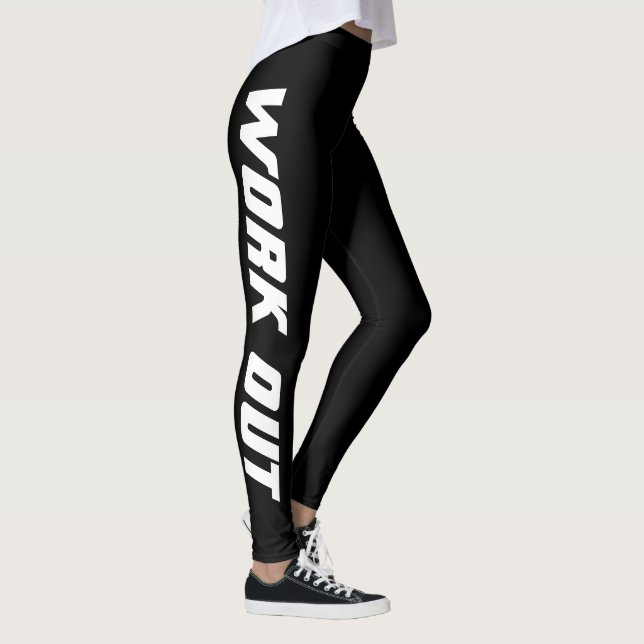 Modern träningsbalk för idrott leggings (Höger)