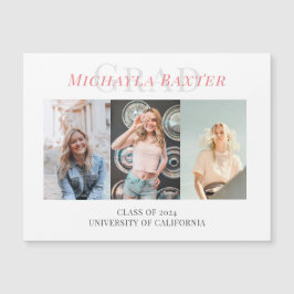 Modern tre Photo Collage Rosa Studenten