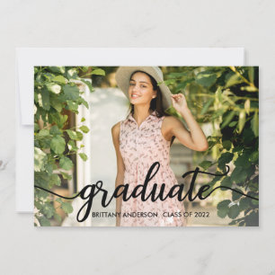 Modern Trendig Calligraphy Studenten Photo Meddelande