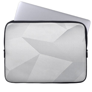 Modern, trendig, coola, enkel, konstnärlig mönster laptop fodral