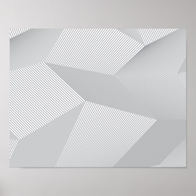 Modern, trendig, coola, enkel, konstnärlig mönster poster (Framsidan)