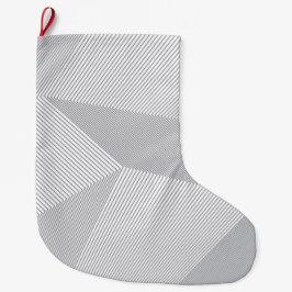 Modern, trendig, coola, enkel, konstnärlig mönster stor julstrumpa