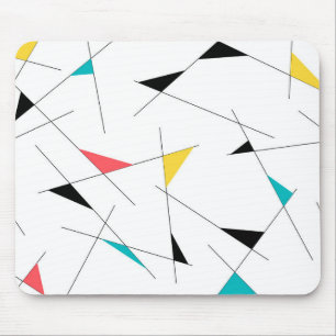 Modern, trendig, enkel, roligtens geometriska graf musmatta