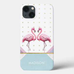 Modern Trendig Flamingo Rosa Girly Namn