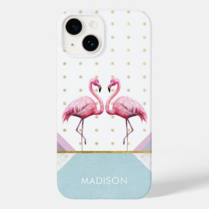 Modern Trendig Flamingo Rosa Tjejnamn