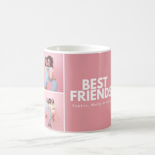 Modern trendig för giftigt multifotoskript - bästa kaffemugg (Center)