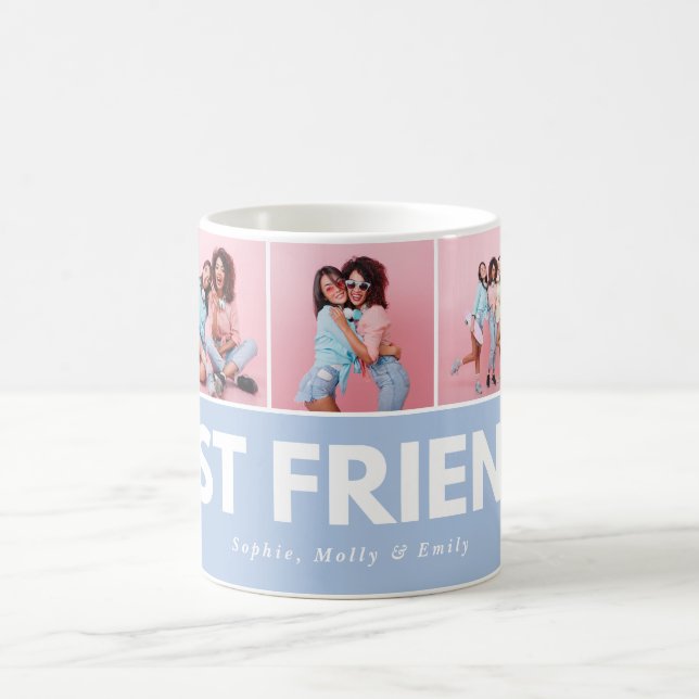 Modern trendig för giftigt multifotoskript - bästa kaffemugg (Center)