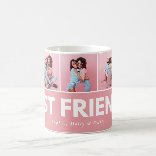Modern trendig för giftigt multifotoskript - bästa kaffemugg (Center)