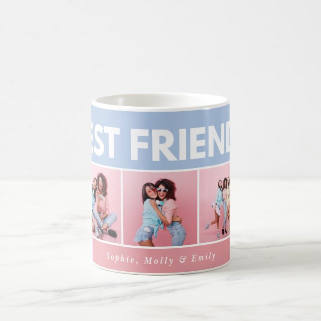 Modern trendig för giftigt multifotoskript - bästa kaffemugg (Center)