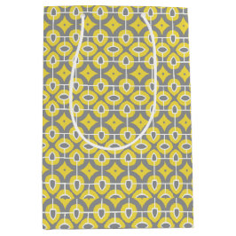 Modern Trendig Grått och White Mosaic Mönster