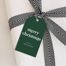 Modern Trendig Grönt God jul