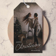 Modern Trendig jul | Mörk Dusky Couple Photo