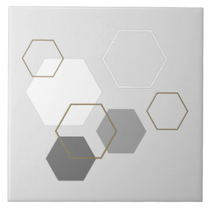 Modern trendig minimalistisk geometrisk abstrakt g kakelplatta
