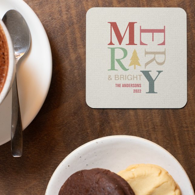 Modern Trendig, nykterhet och minimalistisk färg Underlägg Papper Kvadrat (Skapare uppladdad)