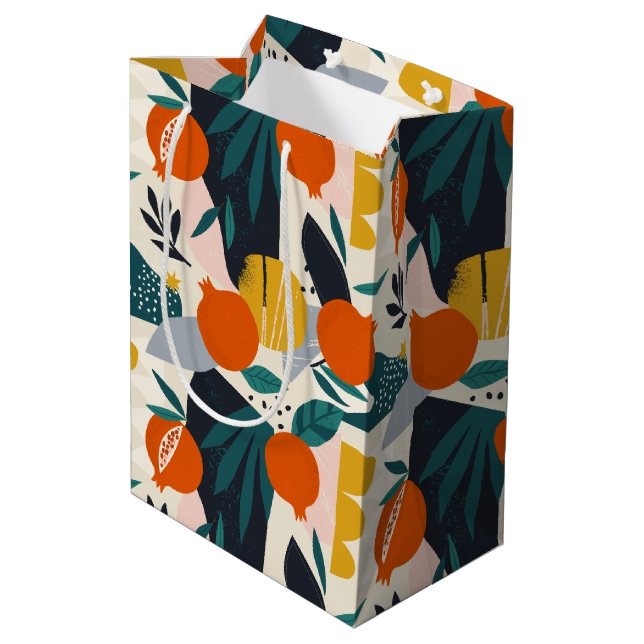 Modern Trendig Preppy Chic Apricot and Löv (Baksidan Vinklad)