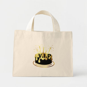 Modern Trendig VIP Födelsedagspresent Partyfavor T Mini Tygkasse