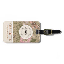 Modern Trendig Wildblomme Botanical Blommigt Monog