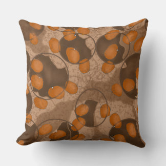 Modern trendy elegant simple boho chic brown kudde