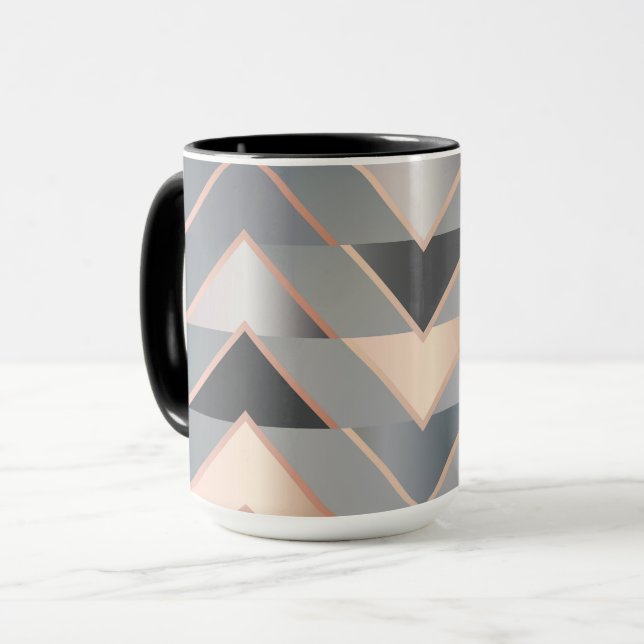 Modern Triangles Mugg (Framsida vänster)