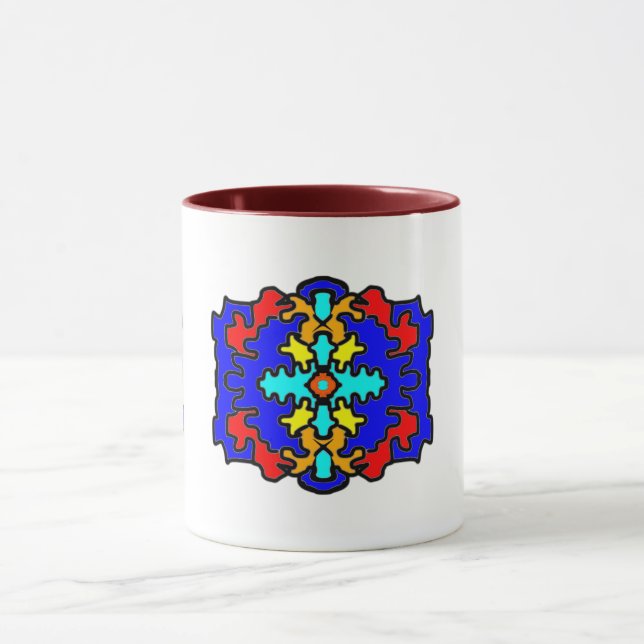 Modern Tribal Cross Mugg (Center)