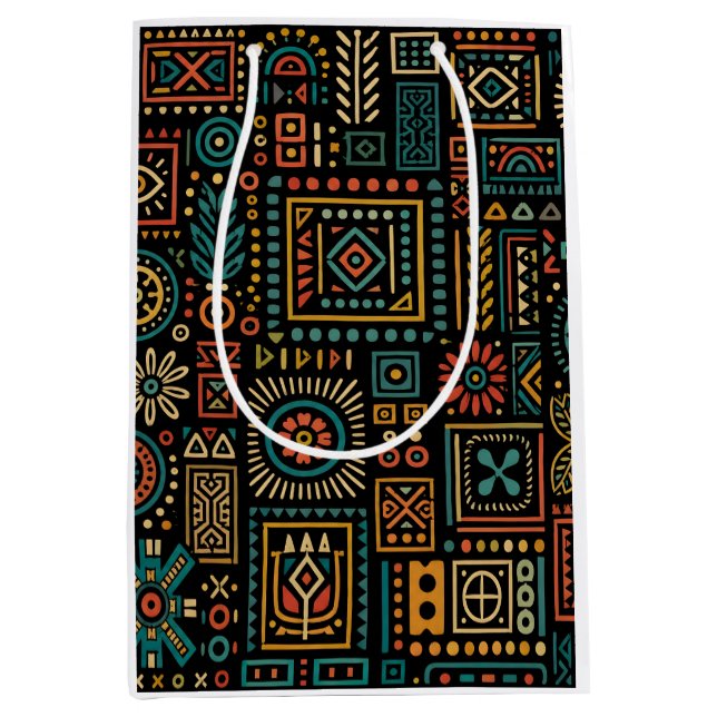 Modern Tribal Geometrisk Mönster (Framsidan)