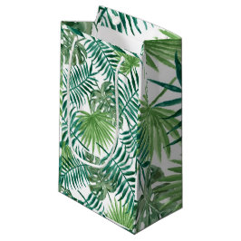 Modern Tropical Handflatan Lövs Small Gift-blocket