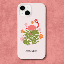 Modern Tropical Rosa Flamingo