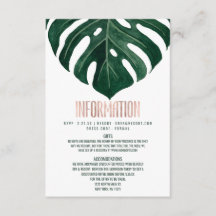 Modern Tropical Swiss Cheese Löv Ro Guld Detail