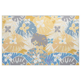 Modern tropisk hawaiian aloha mönster tyg