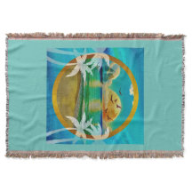 Modern tropisk persiko-Träd-solnedgång i Handflata