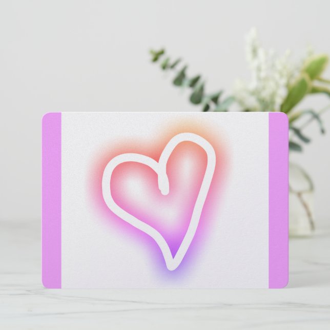 Modern Tu B'Av ט ״ ו ב א ב Julkort (Stående Fram)